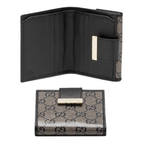 Noir Gucci Portefeuilles Mini Porte-Monnaie Avec Le Détail